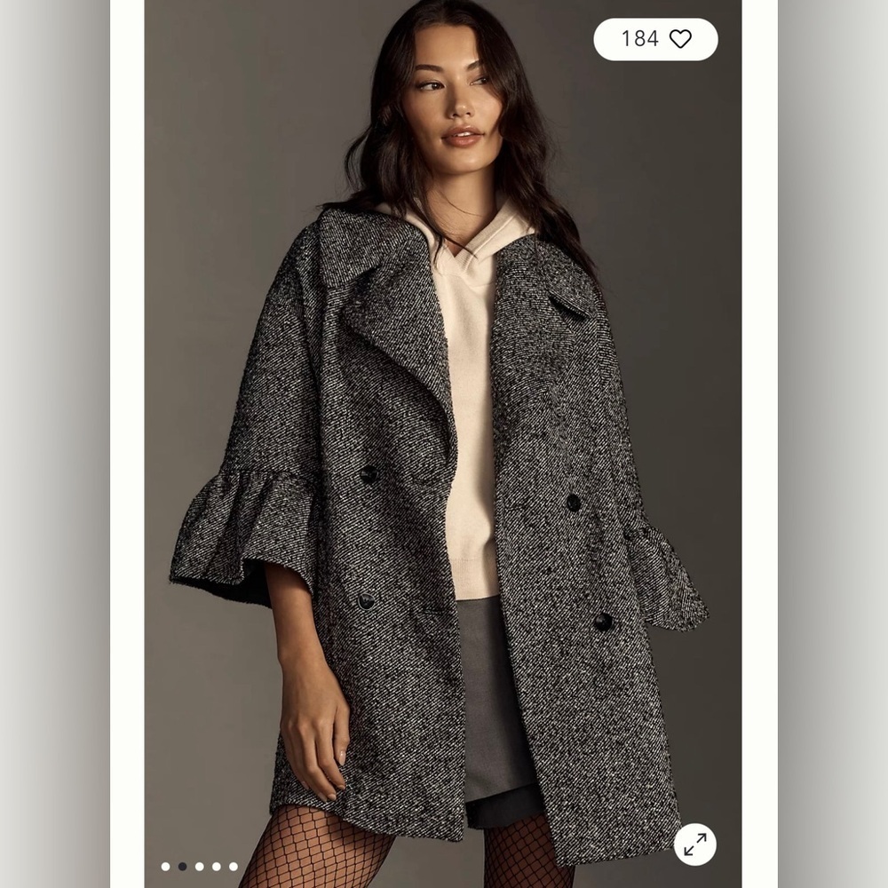 Anthropologie Femme Peacoat